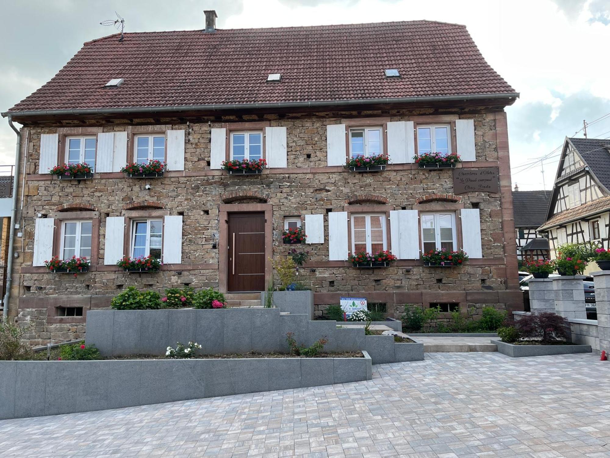 Chambres D'Hotes Chez Linda Stephane Le Passe Compose Preuschdorf Екстериор снимка